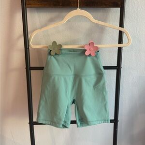 SET Active Luxform Teal One-Shoulder Bra + Shorts Set